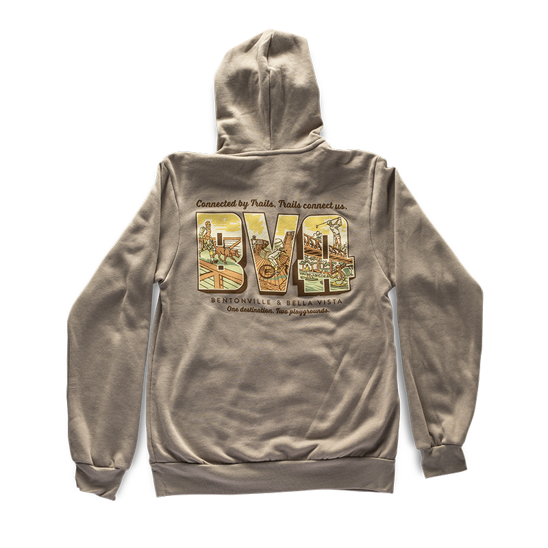 Woodsy Hooded Zip Sweatshirt